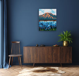 ФРЕЯ PNB/PL-346 Набор для раскрашивания по номерам 50 х 40 см Ирисы в горах