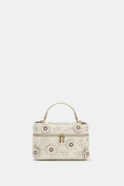 BOLSO VANITY FLORES / Crudo - Zara фото 3