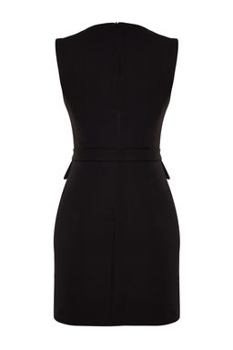 TRENDYOLMILLA Petrol Kemerli Vucudu Saran Cep Detayl? Mini Dokuma Elbise TWOSS23EL02037  фото 23