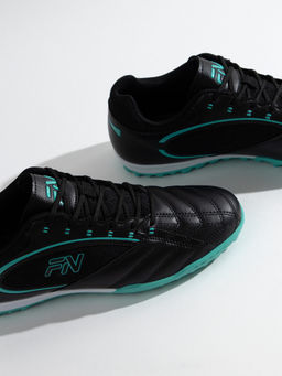 Детские шиповки FN Core Kid (TF) (Black/Teal)