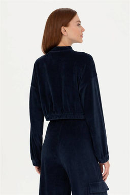 Женский темно-синий свитшот - U.s. polo assn фото 12