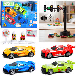 Набор машин "Супер драйв" в коробке