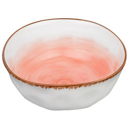 Салатник 18*18*7 см 1 л "Кантри" коралловый