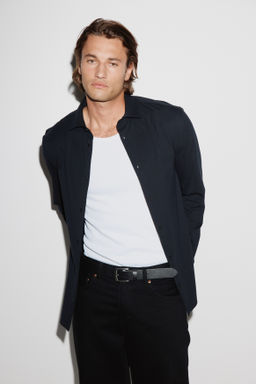 Camisa Four-way stretch Slim Fit - H&m фото 8