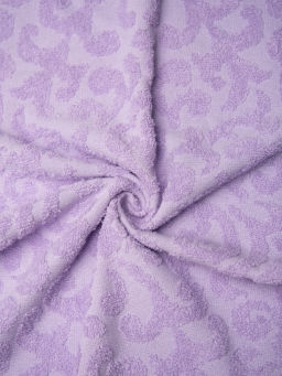 Махровое полотенце Вензеля цвет сирень,100% хлопок, 50х80см - New star фото 2