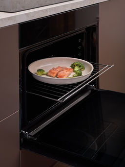 Набор посуды для приготовления со съемной ручкой smart ceramic, 7 предметов, цвета топленого молокатермо