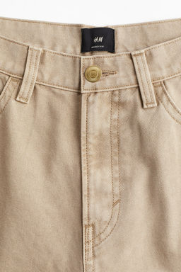 Pantalon de lona Baggy - H&m фото 8