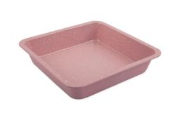 Форма металлическая "S-CHIEF" FPC-0042 квадратная 22.5 х 22.5 см розовый