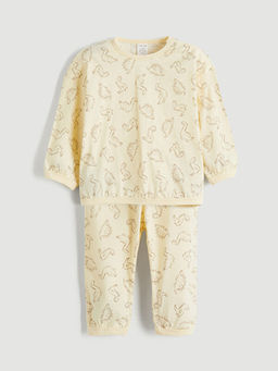 Bisiklet Yaka Erkek Bebek Pijama Tak?m?