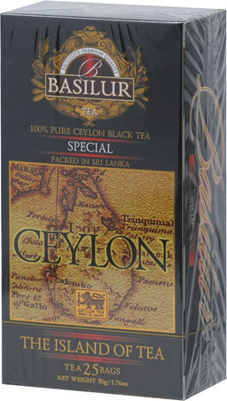 Коллекция Чайный остров Цейлон/ Особый / (70480 ) 25 пак/ (BASILUR)