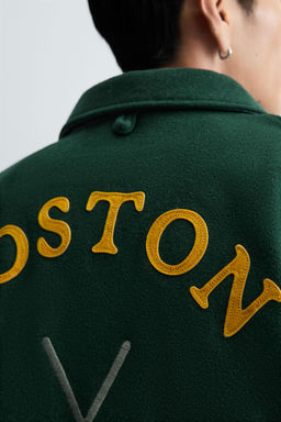 CONTRAST BOMBER JACKET - Zara фото 8