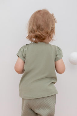 КР 302260/оливковый хаки к435 фуфайка д/дев яс