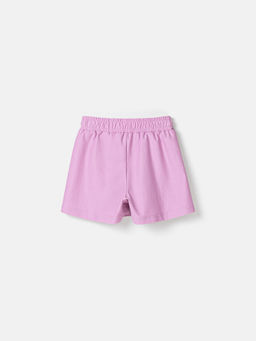 Юбка-шорты из джинскота Сиреневый крокус - Bungly фото 3