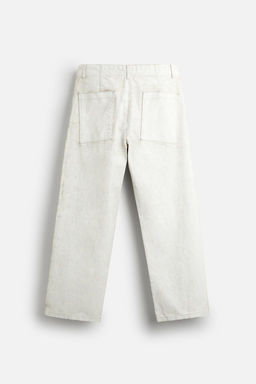 LIMITED EDITION WAXED TROUSERS - Zara фото 7