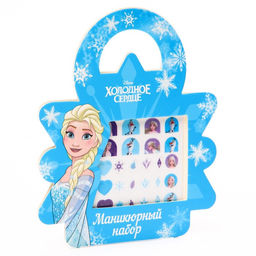 Наклейки для ногтей детские, Холодное сердце