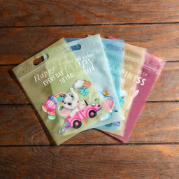 Цена за 50 шт. Пакет подарочный, с zip-lock застежкой, 15×22 см, МИКС