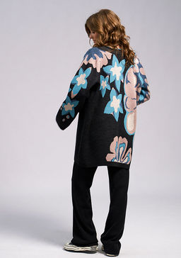 WW-2521 кардиган женский черный - Mozart фото 2