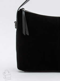 Сумка женская кожаная 1078M black Polina&Eiterou