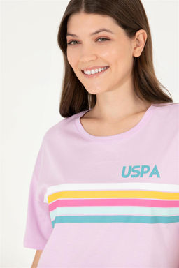 Женская футболка с круглым вырезом Магнолия Неожиданная скидка в корзине - U.s. polo assn фото 3