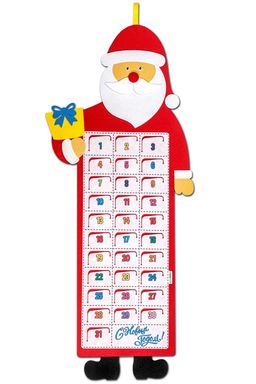 Коврик Большой адвент Дед Мороз