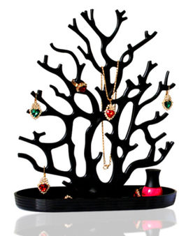 Подставка для украшений 23х30 см с бортиком черная / 126B /уп 50/ - Галеонтрейд фото 2