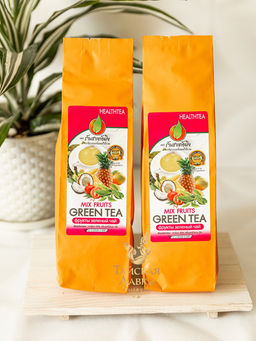 Чай Зеленый HEALTHTEA Фруктовый Микс 
80 гр