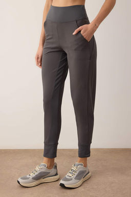 Antrasit Duz F?rcal? Scuba Sportswear Esofman Alt? THMAW26EA00005 - Trendyolmilla фото 3