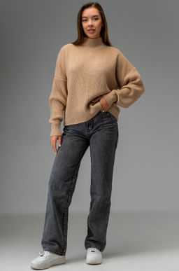 Женский свитер оверсайз из вязаного трикотажа Happyfox - Happy fox фото 8