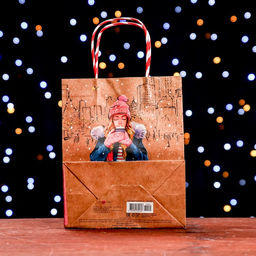 Пакет подарочный Новогодняя прогулка 18 х 22,3 х 10 см - Simaland фото 4