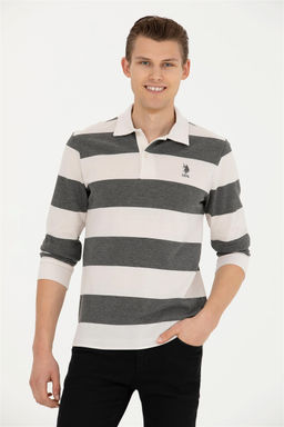 Мужской свитшот антрацитового цвета - U.s. polo assn фото 8