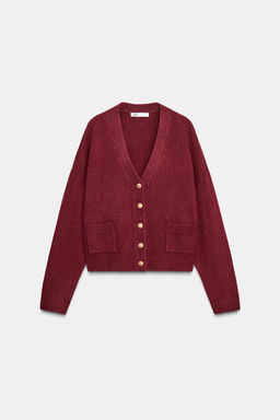 100% WOOL JACKET WITH GOLD BUTTONS - Zara фото 5