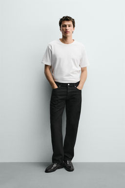 JEANS STRAIGHT FIT / Negro