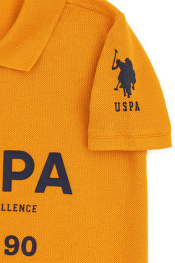 Футболка-поло U.S. Polo Assn Brick для мальчиков хлопок  фото 4