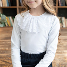 Джемпер детский белый