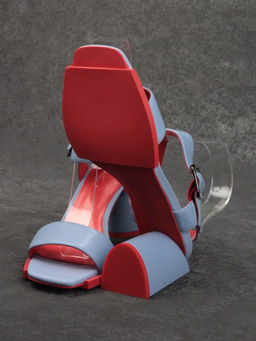 08-E46F-65JV LT. BLUE Босоножки женские (натуральная кожа)