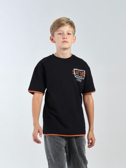 CRB wear / CWJB 63983-22-426 Футболка для мальчика,черный  фото 2