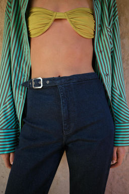 JEANS Z1975 CAPRI CINTUR?N / Azul - Zara фото 4