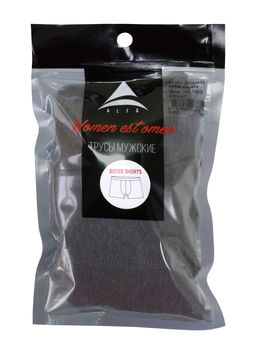 ALFA ТРУСЫ МУЖСКИЕ 6303Z BOXER SHORTS grafit