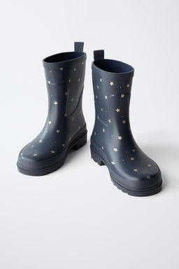 STAR WELLINGTON BOOT - Zara фото 3