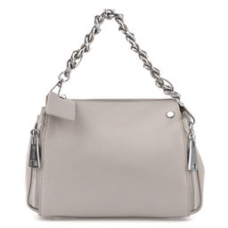 M5659-2P agate grey женская кожаная сумка "Casual" Barcelo Biagi