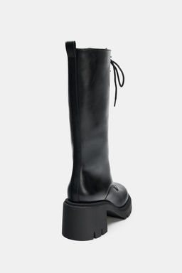 LACE-UP BOOTS - Zara фото 6