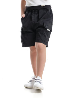 Шорты карго для мальчика 33-7972 черный - Mini maxi фото 5