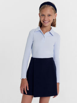 Шорты для девочек в синем цвете