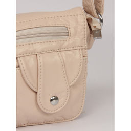 Сумка женская искусственная кожа Guecca-016, 2отд, плеч/ремень, бежевый SALE 262043 - Adelia фото 4