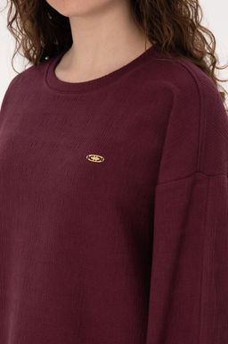 Kad_n Bordo Sweatshirt - U.s. polo assn фото 7