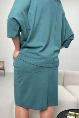 Джемпер Rumoda 2094 бирюза  фото 2