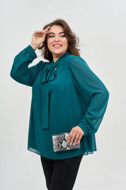 Блуза Luxury Moda 1069-Р бирюзовый