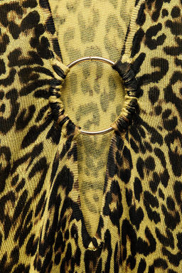 ANIMAL PRINT KNIT DRESS - Zara фото 5