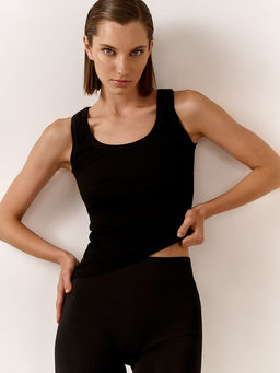 BMi_F 1141_02CE Кроп Топ женский (Кашкорсе) - cobalto