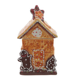 Конфетница "Пряничный домик", 700 мл, L13,5 W12 H21,5 см